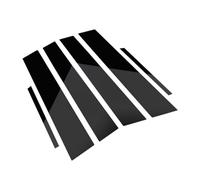 GLYGLY Adhesivo Espejo para Pilar B/C Coche para Toyota Hilux 2015-2023, Pegatina Decorativa Autoadhesiva Adhesivo Decorativo Brillante