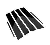 GLYGLY Adhesivo Espejo para Pilar B/C Coche para Volvo S40/L 2006-2012, Pegatina Decorativa Autoadhesiva Adhesivo Decorativo Brillante