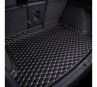 GLYGLY Coche Alfombrillas Maletero Cuero para Mercedes Mercedes Benz W177 A160 A180 A200 A220 A260 A250, Maletero Alfombra Impermeable Antideslizante Proteger Interior Accesorios,B/Black-Beige