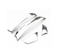 GLYGLY Espejos retrovisores Cubiertas para Cadillac XT6 2020, Izquierdo Y Derecho Cubierta De Espejos Inversos Espejo Lateral Carcasa Coche,Silver