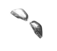 GLYGLY Espejos retrovisores Cubiertas para CRV 2023, Izquierdo Y Derecho Cubierta De Espejos Inversos Espejo Lateral Carcasa Coche,Silver
