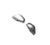 GLYGLY Espejos retrovisores Cubiertas para CRV 2023, Izquierdo Y Derecho Cubierta De Espejos Inversos Espejo Lateral Carcasa Coche,Silver