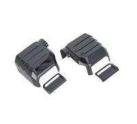GLYGLY Espejos retrovisores Cubiertas para Toyota Prado 2024, Izquierdo Y Derecho Cubierta De Espejos Inversos Espejo Lateral Carcasa Coche,Bright Black