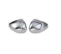 GLYGLY Espejos retrovisores Cubiertas para Zeekr X 2023, Izquierdo Y Derecho Cubierta De Espejos Inversos Espejo Lateral Carcasa Coche,Silver