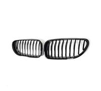 GLYGLY Kit Parrillas Delanteras para BMW 6 Series F06 F12 2012-2019, Doble Diseño Riñón Rejilla Radiador Capó Rejilla Frontal Coche Parrilla Delantera