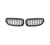 GLYGLY Kit Parrillas Delanteras para BMW 6 Series Model E63 2006-2010, Doble Diseño Riñón Rejilla Radiador Capó Rejilla Frontal Coche Parrilla Delantera