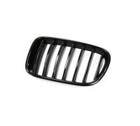 GLYGLY Kit Parrillas Delanteras para BMW Model X3 F25 2010-2013, Doble Diseño Riñón Rejilla Radiador Capó Rejilla Frontal Coche Parrilla Delantera