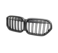 GLYGLY Kit Parrillas Delanteras para BMW X1 Model F48 F49 2021, Doble Diseño Riñón Rejilla Radiador Capó Rejilla Frontal Coche Parrilla Delantera