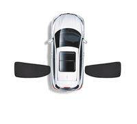 GLYGLY Parasol Coche Lateral para Mazda 6 Wagon 2021-2024, Sombrilla Parasol de Parabrisas Delantero Trasero Parasol Protector Sombreado Rayos UV,2 PCS Rear