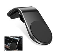 GLYGLY Soporte Magnético Movil Coche para Range Rover Sport(5seats) 2014-2022, Coche Clip para Rejillas de Aire Carro Imán Chapa Metálica Universal,Black