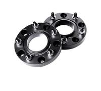 Glymzoi Separadores de ruedas 2/4 Uds para BAIC para Beijing 3 5 7 placa brida T6-7075 espaciadores rueda adaptador ensanchado cubo aleación aluminio(4pcs 25mm)