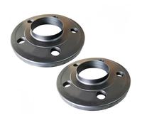 Glymzoi Separadores de ruedas Espaciador adaptadores rueda para Mercedes para Benz, ensanchador estilo fino para mejorar el rendimiento del vehículo 2 uds(15mm black thin)