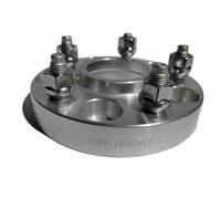 Glymzoi Separadores de ruedas Piezas rueda 2 uds 25mm|5 * 114,3|67,1|Para MAZDA Para DODGE Para Mitsubishi Motors Para Hyundai Para Kia(Prata)