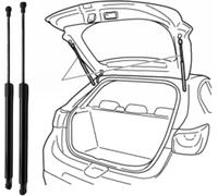 GLYY Varilla de Soporte del Maletero de la Puerta Trasera del automóvil para Hyundai para Matrix(FC) 2001-2010 Varilla de Soporte del Resorte de Gas del Amortiguador