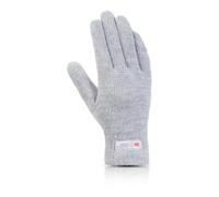 GM Apparel Guantes térmicos Thinsulate de punto para niños, guantes térmicos con aislamiento 3M, guantes de dedo completo para niños o niñas para clima frío de invierno, gris, 8-13 Years
