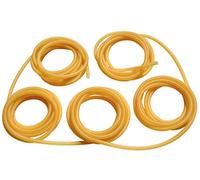 GM&BW 10m o 5m Tirachinas Gomas -Tubo Elástico de Látex Natural con Alargamiento Máximo del 700% - para Hacer Catapulta Profesionales (o Niños) para Cazar o Competicion o Recambio, (10M 3X6mm)