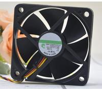 GM1206PHV2-A DC12V 1.0W 3300RPM 18.6CFM 3-Wire Cooling Fan 60X60X15MM