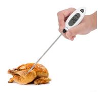 GM1311 Termómetro digital para carne, sonda de termómetro de alimentos de -50-300 ℃ con conmutación ℃/℉ y apagado automático de 12 minutos para cocina, cocina, barbacoa, lectura