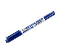 MR.HOBBY\ミスターホビー GM403 Gundam Marker, Real Touch, Rotuladores, Para pintar Gunpla, Azul 1, Extra fino, Fino