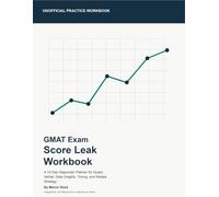GMAT Exam Score Leak Workbook: A 14-Day Diagnostic Planner for Quant, Verbal, Data Insights, Timing, and Retake Strategy
