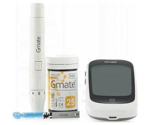 Gmate Glucometro Origin & Go + Juego de Glucosa Tiras Set