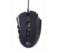 Gembird - MUSG-RAGNAR-RX500 ratón Juego mano derecha USB tipo A 12000 DPI