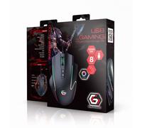 GMB GAMING Ratón USB para Juegos con retroiluminación RGB, 8 Botones Marca