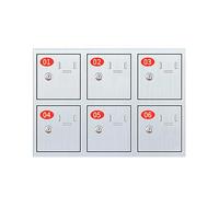 GMBAYUE Casillero for Teléfono Móvil con Llave, Armario de Carga for Móvil, Gabinete Teléfono Seguro, Ideal for Oficina, Gimnasio, Cárcel, Escuela, Fábricas y Tropas.(37.5x53x25cm/15x21x10in)