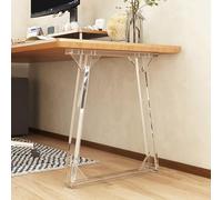 GMBAYUE Patas Mesa Acrílico, Patas Mueble Transparentes de Acrílico, Patas de Escritorio Transparentes Modernas, Patas Escritorio Flotantes Acrílicas for Oficina, Sala de Estar(45x90cm/17.8x35.4in)