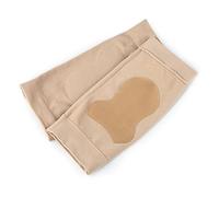 GMBYLBY 1 par de Calcetines Protectores de talón, Tobillera y pie, Mangas de Gel elásticas Transpirables para Tobillo, Herramienta para Cuidado de los pies para Mujeres y Hombres, Gel Invisible