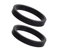 GMBYLBY 2 piezas de aleación de aluminio auriculares espaciador reemplazo bicicleta carretera vástago arandela bicicletas manillar vástago Rise Up arandelas de ajuste aleación de aluminio horquilla