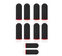 GMBYLBY 5 pares de fundas para dedos y pulgar, transpirables, para juegos móviles, resistentes al sudor