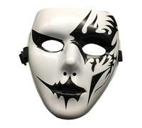 GMBYLBY Actuaciones máscara disfraz cara completa Halloween carnaval festival baile de máscaras fiesta boda Halloween cara completa para mujeres hombres carnaval para adultos