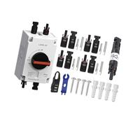 GMBYLBY Alto potencial de corriente continua de 32 A 1200 V para energía solar IP66 evaluado impermeable para exteriores, cambio solar separado