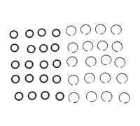 GMBYLBY Anillos de retención de 1,27 cm con O para llaves de impacto, retenedor de fricciones