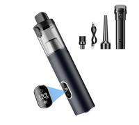 GMBYLBY Aspirador portátil inalámbrico para motor potente, carcasa de metal, múltiples accesorios, movilidad práctica, 1 pieza, uso silencioso, aspirador de viaje