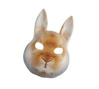 GMBYLBY Banda de horror anime ajustable transpirable y diseño ventilado para Halloween, cosplay, congresos y fiestas, cubierta facial ajustable