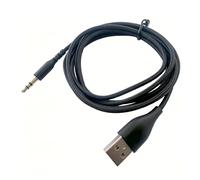 GMBYLBY Cable de Sonido con Puerto USB a 3, 5 Mm, Adaptador USB a 3, 5 MM, Adaptador de Tarjeta de Sonido estéreo Externo para Juegos, transmisión de música, Tarjeta Externa