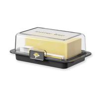 GMBYLBY Caja de almacenamiento con tapa, organizador para frigorífico, queso, bandeja transparente para pastelería, cocina, almacenamiento con tapa