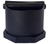 GMBYLBY Caja de golpes silenciosa con varilla extraíble, fácil limpieza, diseño resistente de acero inoxidable para espressos, accesorios de máquina profesional, contenedor de golpeo