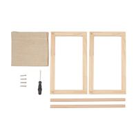 GMBYLBY Cama para mascotas Cama hamaca extraíble Muebles elevados Gatitos Estructura de madera Marco Cama para perros Nido elevado