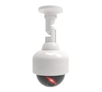 GMBYLBY Cámara de vigilancia simulada con energía Solar Cámara de Seguridad CCTV Monitor de simulación con luz LED Cámaras Falsas Seguridad Falsa Aire