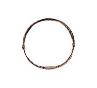 GMBYLBY Colgante artístico de pez tejido de moda trenzado que añade un encanto de la suerte al brasier de aniversario de uso diario, Medium, Metal, No es una piedra preciosa