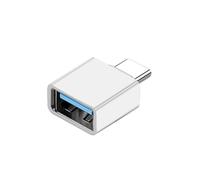 GMBYLBY Convertidores USB 2.0 A a microUSB tipo C de alta velocidad de transferencia de datos de 480 Mbps, soporta función OTG para varios