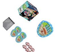 GMBYLBY De 1 Juego Transportable Apto para Viajes Twelve Fifty The Dark Sphere Clip Simple Mochilero Aventuras en la Playa con 4 y 6 Globos Adhesivos Juego Familiar