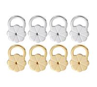 GMBYLBY De 8 soportes para pendientes para la oreja, tapones para los oídos cómodos, elegante parte posterior de elevación para las mujeres, parte posterior para los pendientes