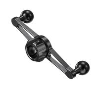 GMBYLBY Dos adaptadores de cabeza de 17 mm, soportes de extensión de metal, soporte de teléfono para soporte de trípodes, transmisión en vivo