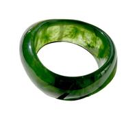 GMBYLBY Elegante resina marrón degradada para uso casual, oficina, fiesta, resistente, cómodo, accesorio de joyería para mujer, Medium, Resina, No es una piedra preciosa