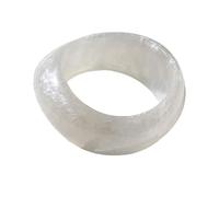 GMBYLBY Elegante resina marrón degradada para uso casual, oficina, fiesta, resistente, cómodo, accesorio de joyería para mujer, Medium, Resina, No es una piedra preciosa