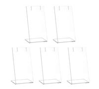GMBYLBY Elegante Soporte De Joyería De Acrílico Resistente Accesorios Para Pendientes Y Colgantes Conjunto De Oblicuo Para Uso Doméstico